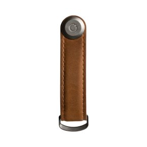 orbitkey Schlüssel-Organizer crazy horse leather chestnut brown